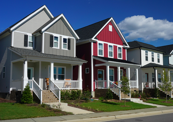 Image of houses in a community